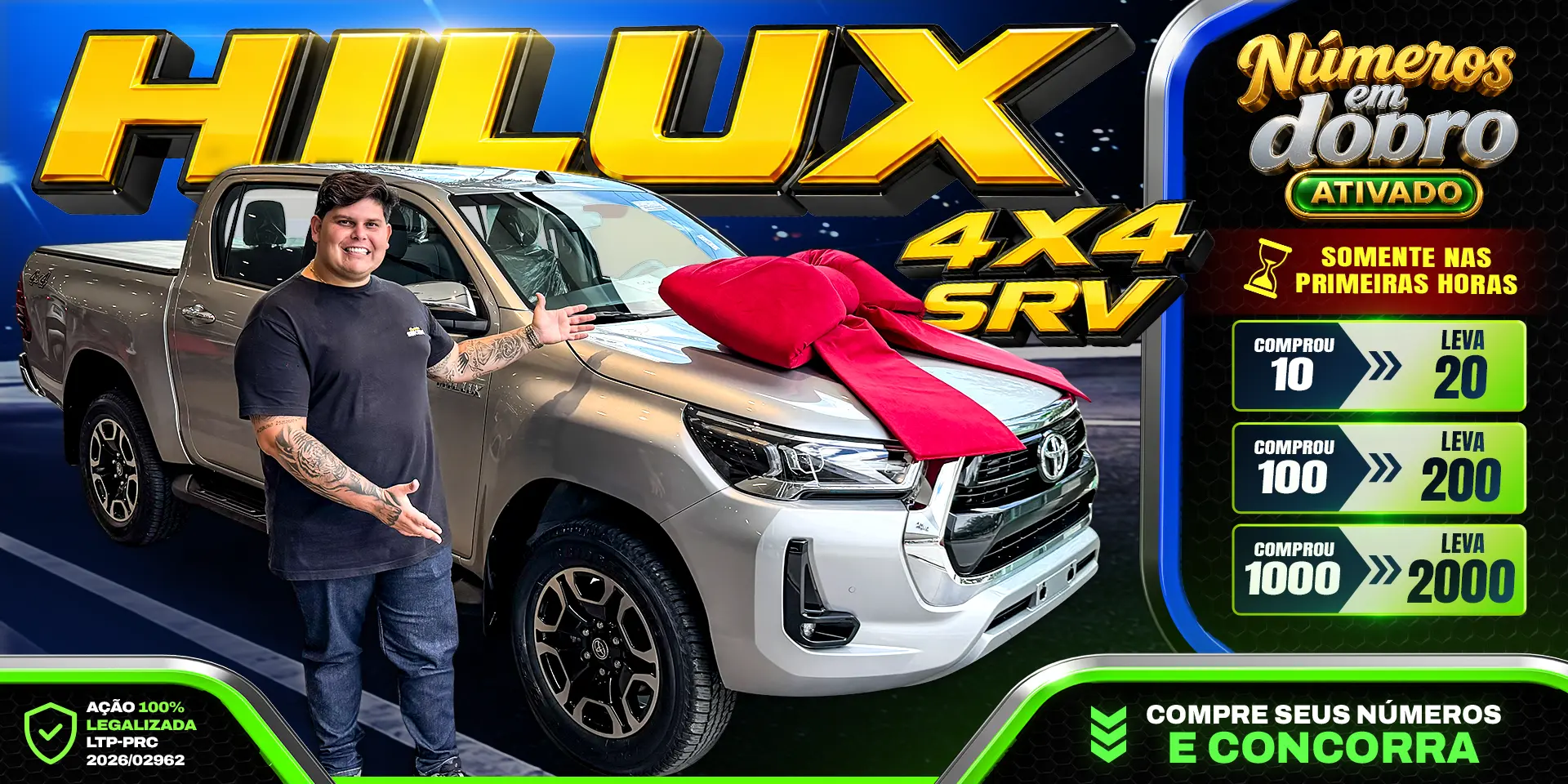 Toyota Hilux SRV 4x4 2026