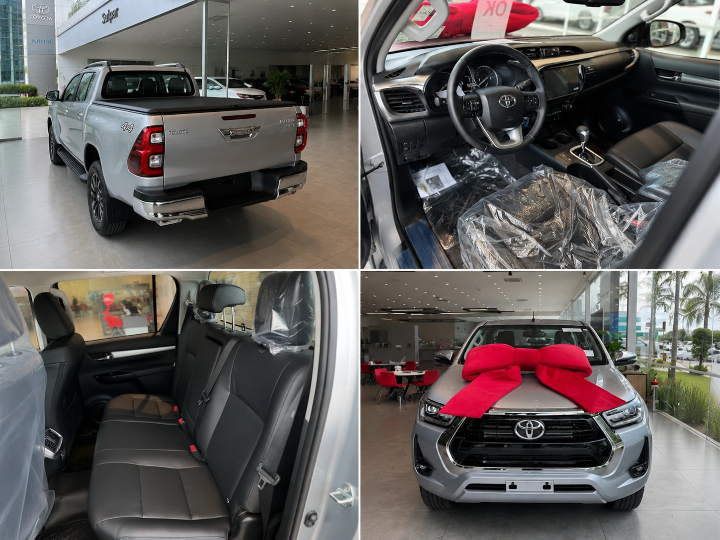 Bancos da Toyota Hilux